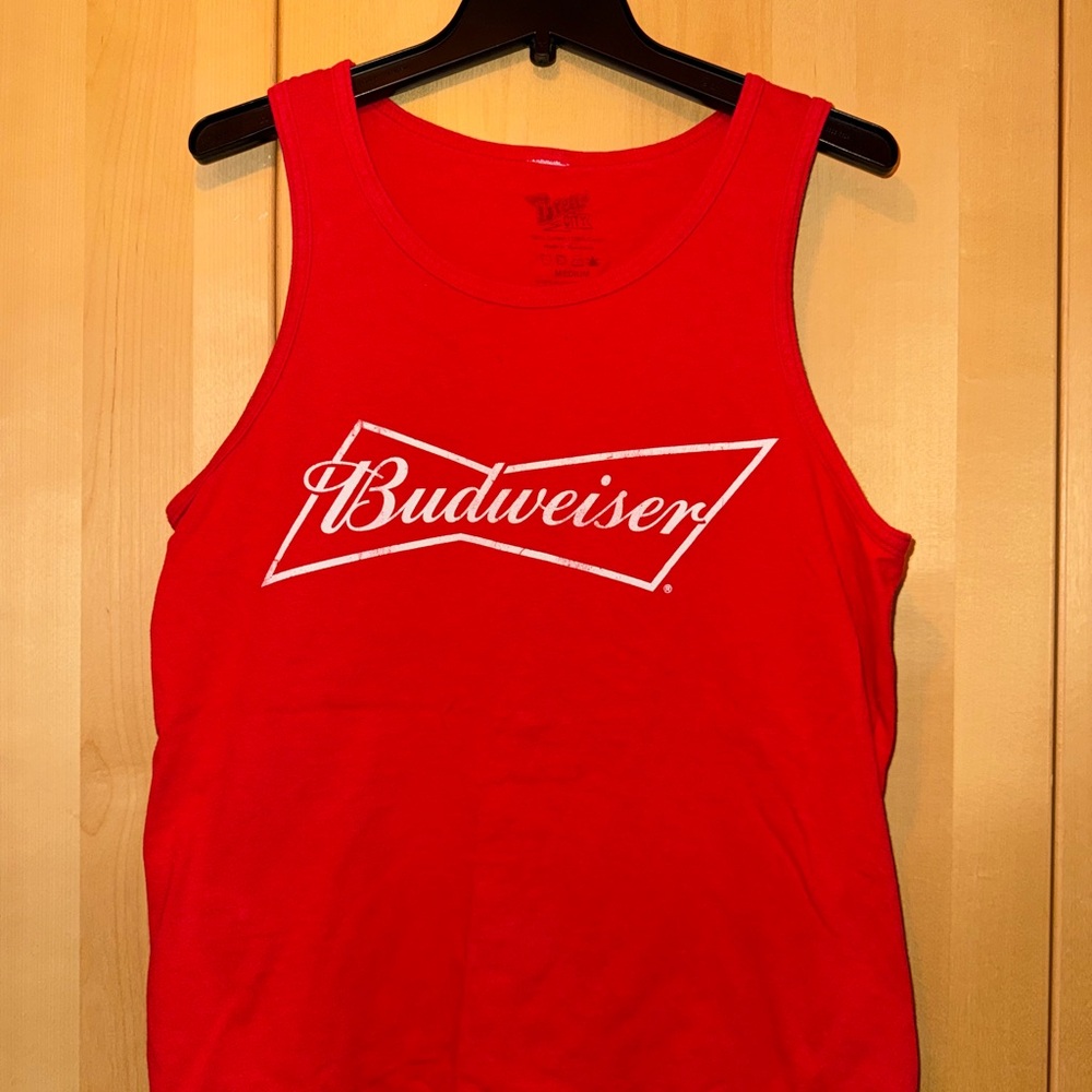 Budweiser Red Tank Top